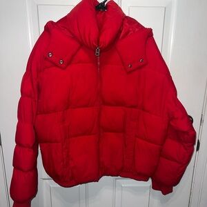 Lucky Brand Red Garment Tag